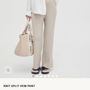 Legos split hem maternity pants - worn once - size 0